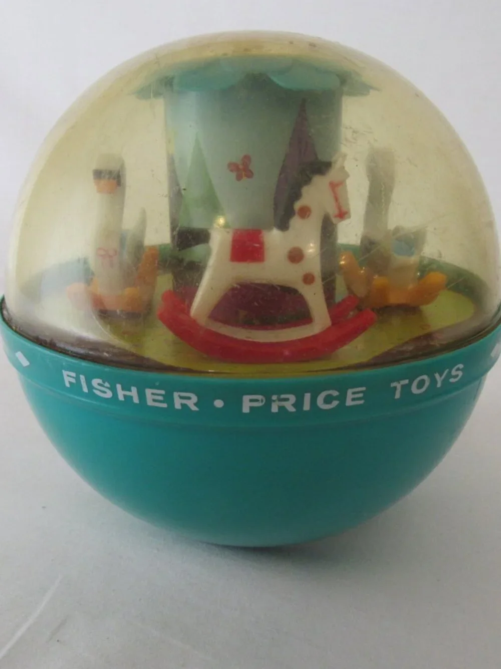 Fisher Price Vintage ROLY POLY CHIME BELL #165
